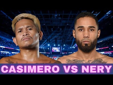 JOHN RIEL CASIMERO VS LUIS NERY FIGHT