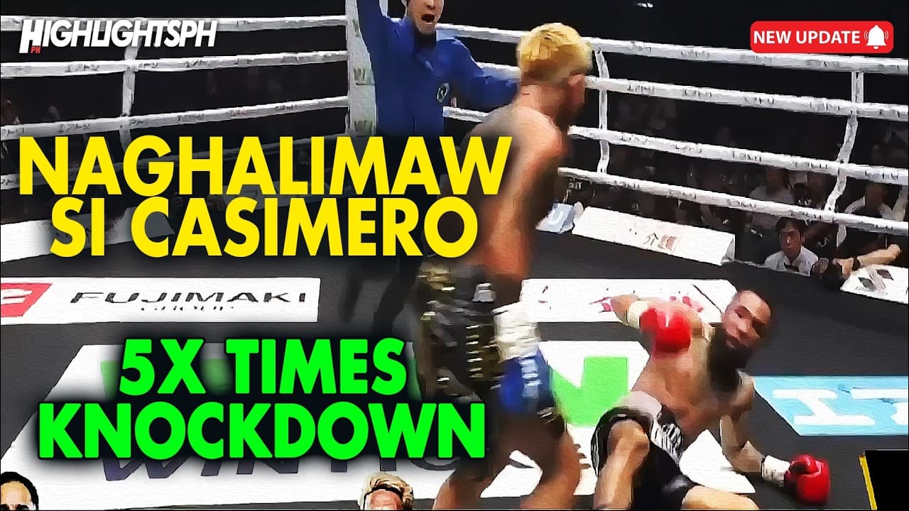 NEW FIGHT: HALIMAW TALAGA SI CASIMERO! LUIS NERY SUMOKO! HINDI KINAYA ANG LAKAS NI CASIMERO