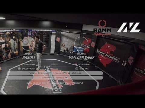 Mahdi Rasoli vs. Thomas van der Werf | Advanced -80kg Quarterfinal | RAMM TAKEDOWN TOURNAMENT