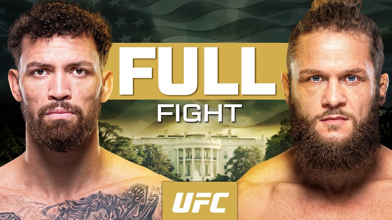 Mauricio Ruffy vs Rafael Fiziev | Full Fight | UFC White House