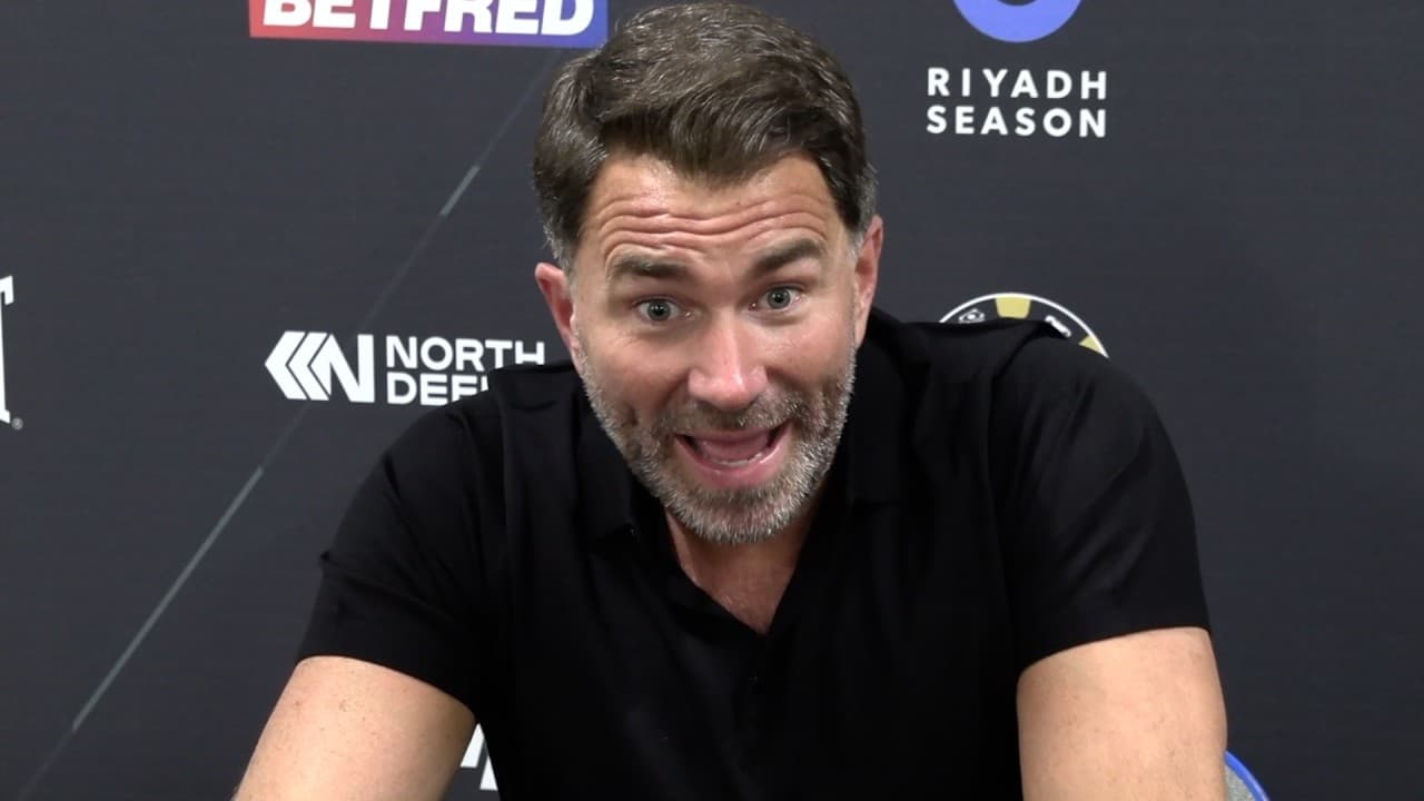 "FU**ING AWFUL!" Eddie Hearn ROASTS Dana White, Details Tyson Fury Next Fight & Ben Shalom Call