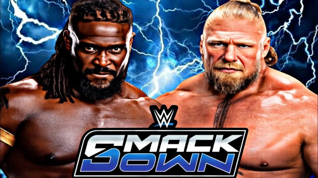 Oba Femi Vs Brock Lesnar WWE SmackDown June 7 2026 WWE2K26 Simulation - FULL MATCH
