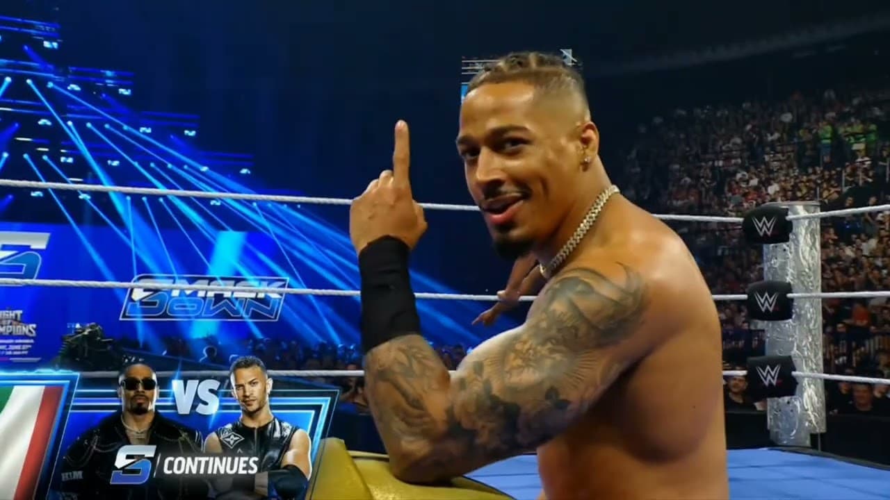 WWE SMACKDOWN RICKY SAINTS VS CARMELO HAYES 06/05/26