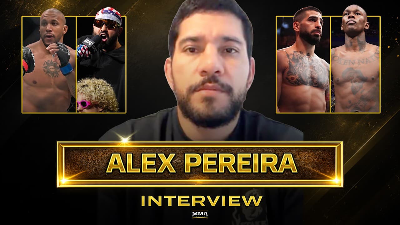 Alex Pereira REACTS To Josh Hokit, UFC White House, Israel Adesanya's Tough Stretch | MMA Fighting