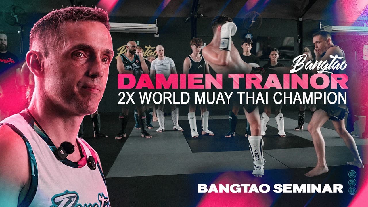 Can He Kick It... Yes He Can! Damien Trainor at Bangtao
