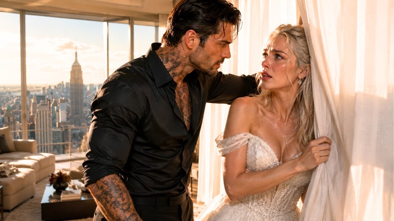 Mafia Boss Saw a Bride Fleeing Her Wedding and Said, “Perfect. She’s Mine”
