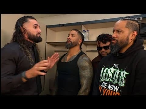 Seth Rollins confronts The Usos _WWE RAW 8 June 2026