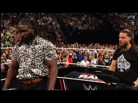 Dominik Mysterio attacks Oba Femi WWE Raw  8 June 2026