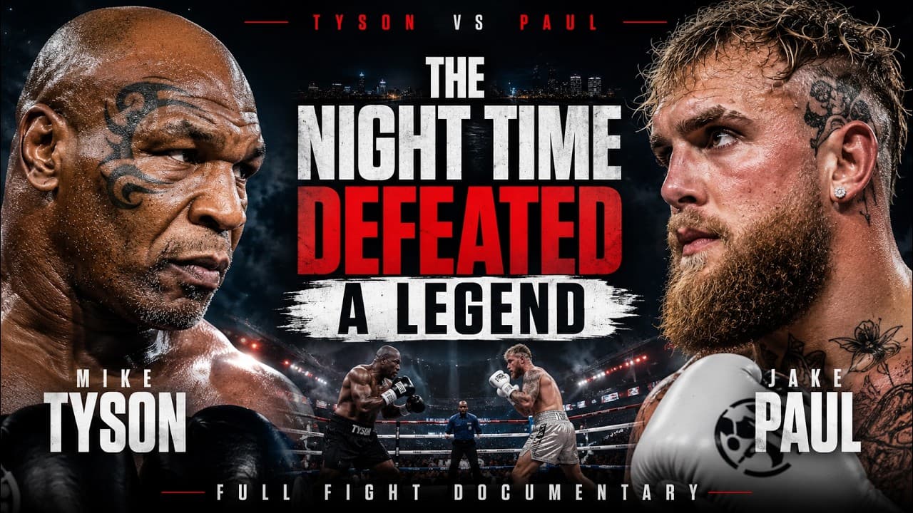 Mike Tyson vs Jake Paul: The Night Time Defeated a Legend | Full Fight Documentary