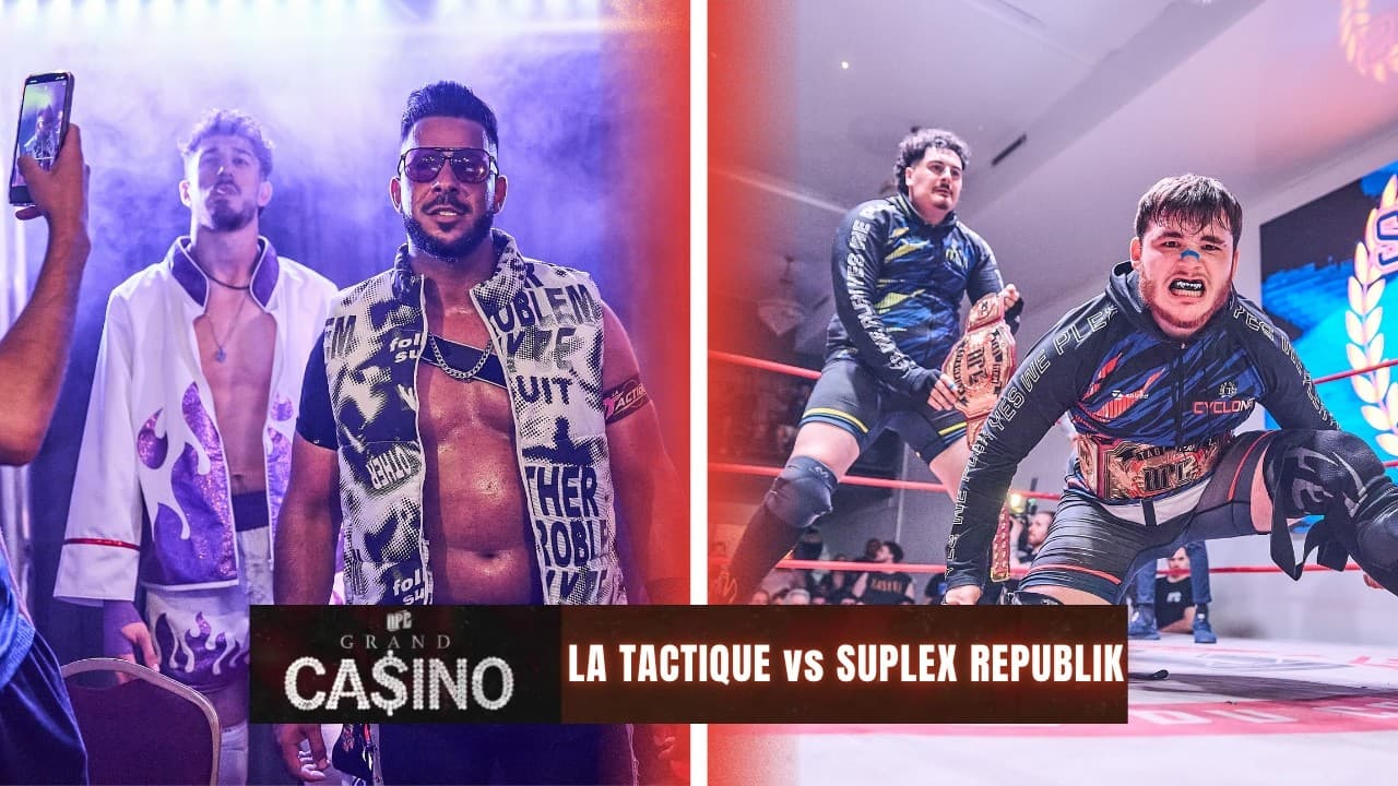 [FULL MATCH] LA TACTIQUE vs SUPLEX REPUBLIK - APC GRAND CA$INO