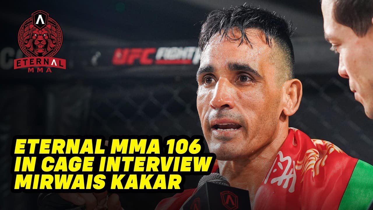 Eternal MMA 106: Mirwais Kakar: In Cage Interview