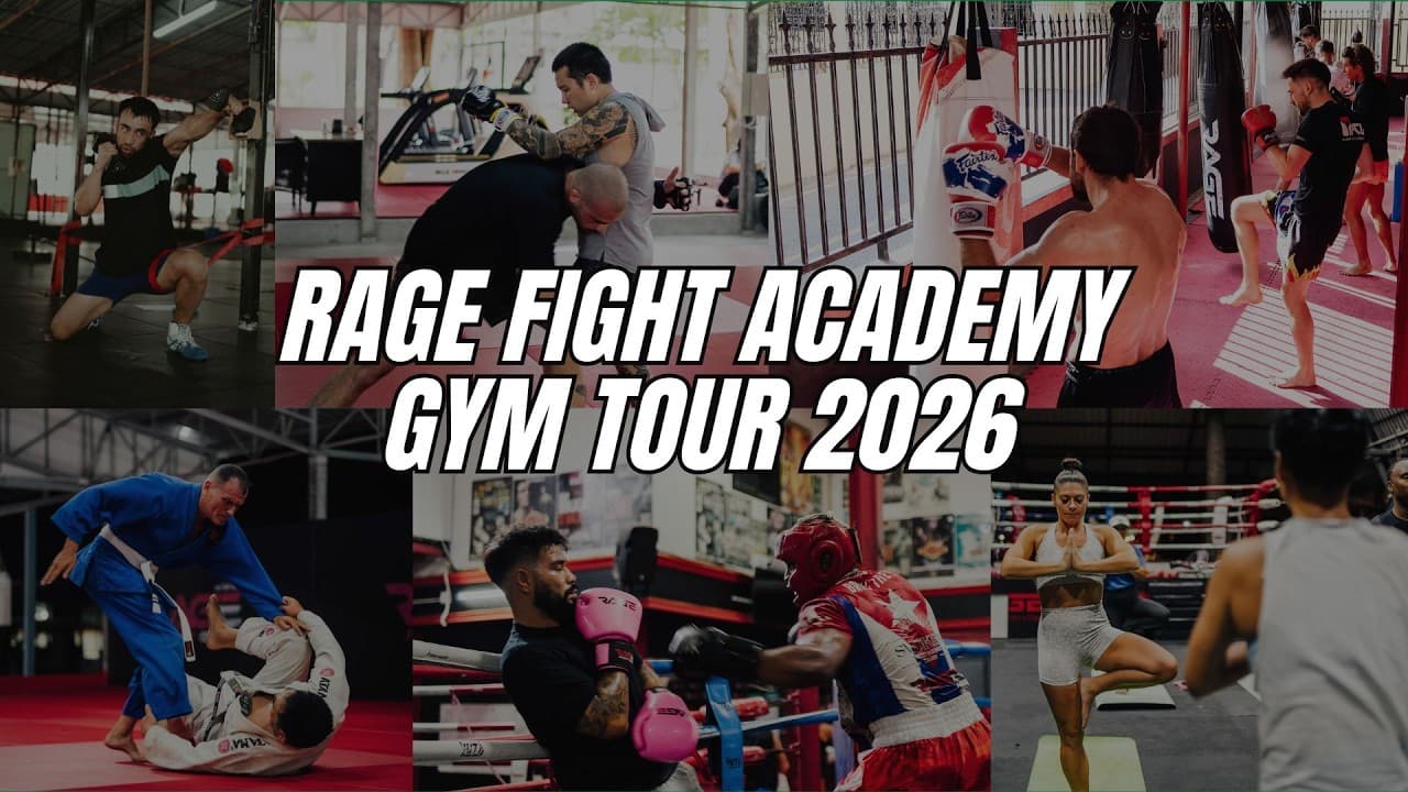 Rage Fight Camp & Academy Pattaya - GYM TOUR 2026