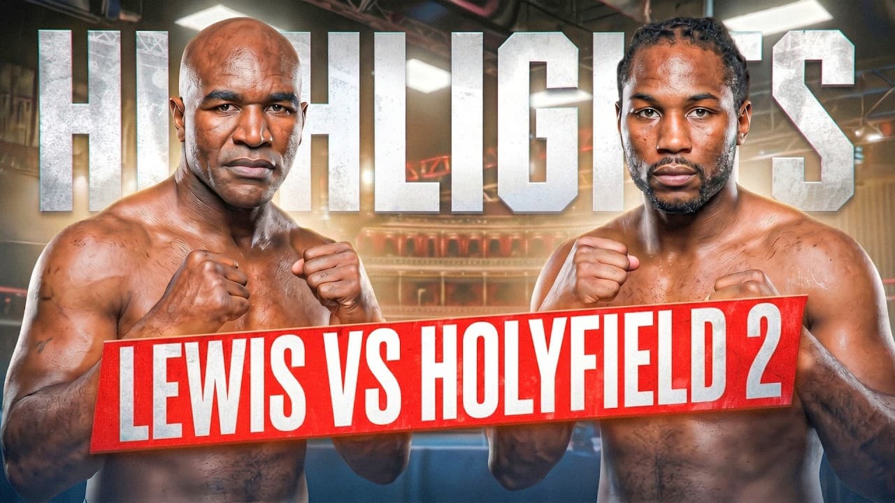 Heavyweight Boxing! Lennox Lewis (UK) vs Evander Holyfield (USA) 2 | Fight Highlights