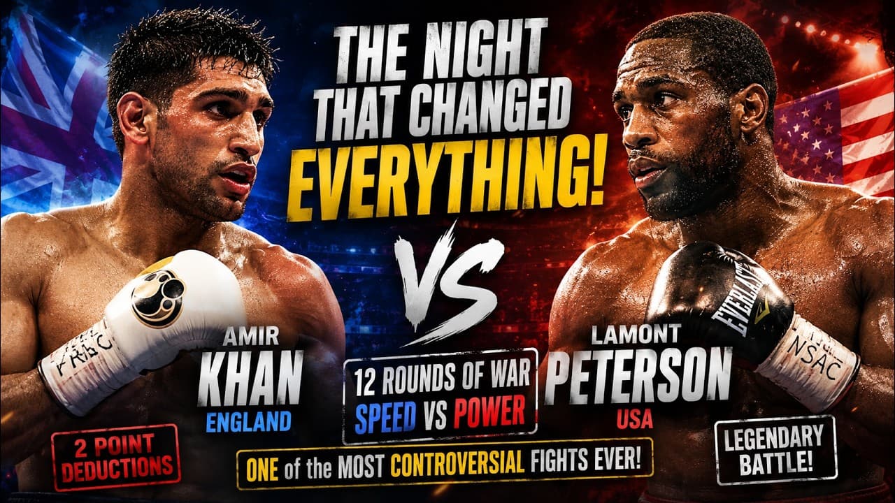 Amir Khan vs Lamont Peterson | The Controversial Night That Changed Everything |  Fight Documentary