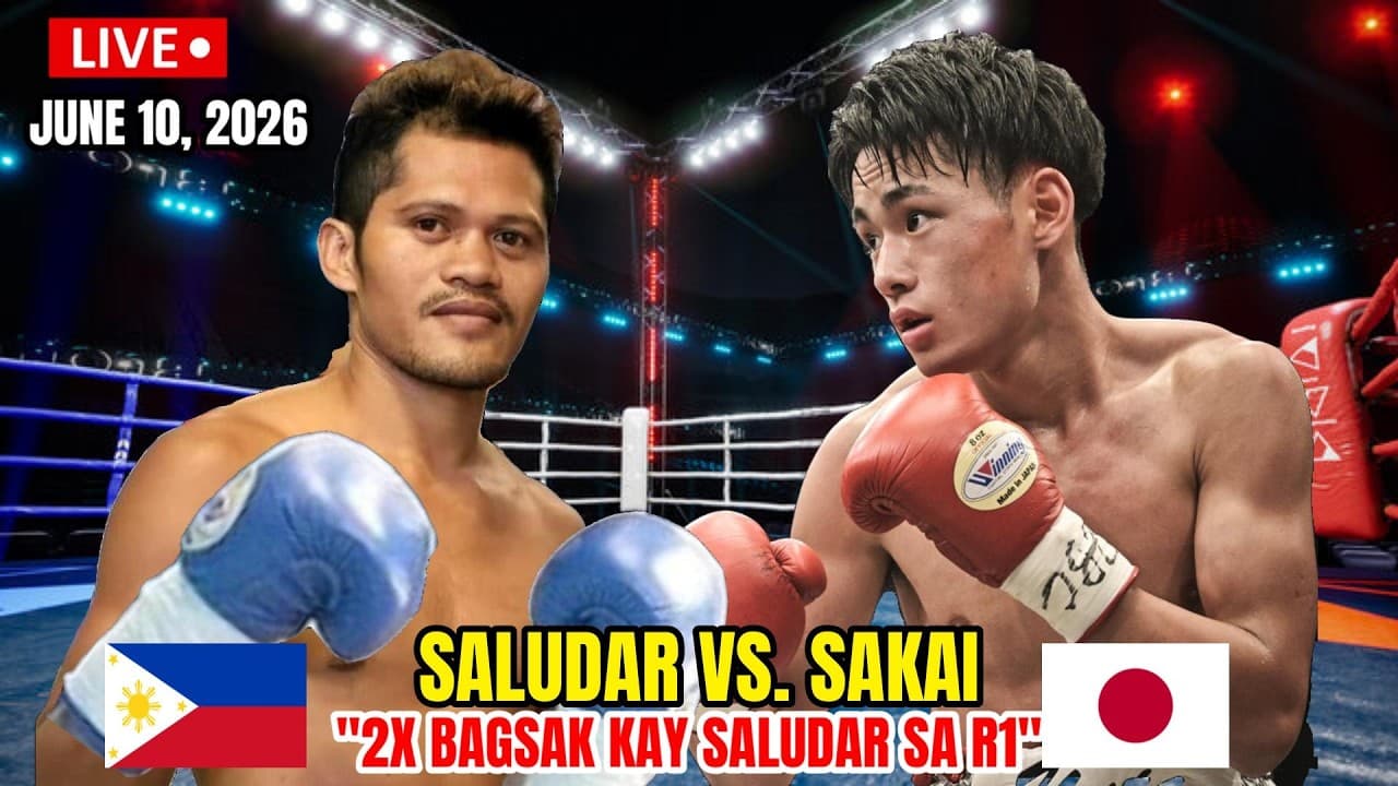 JUNE 10, 2026! SALUDAR VS SAKAI KURIHARA | SALUDAR 2X BAGSAK ANG HAPON SA R1!