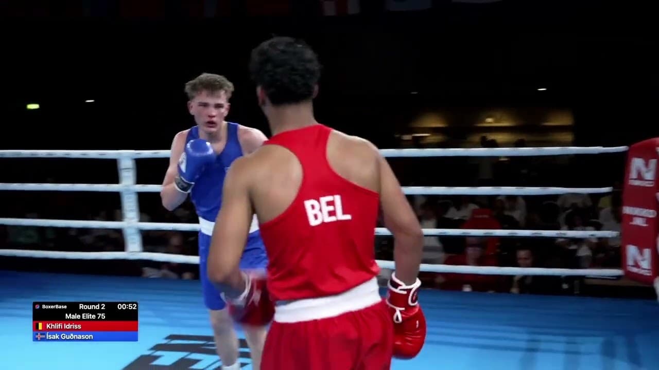 Idriss Khlifi (BEL) vs. Ísak Guðnason (ISL) Eindhoven Box Cup 2026 SF's (75kg)