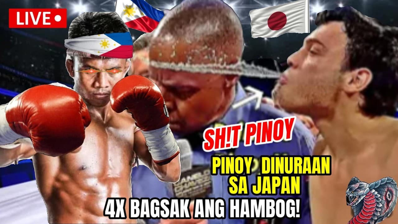 PINOY BINASTOS AT DINURAAN SA JAPAN! HAMBOG NA HAPON 4X BAGSAK!