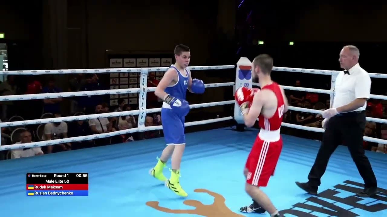 Maksym Rudyk (UKR) vs. Ruslan Bednychenko (UKR) Eindhoven Box Cup 2026 SF's (50kg)