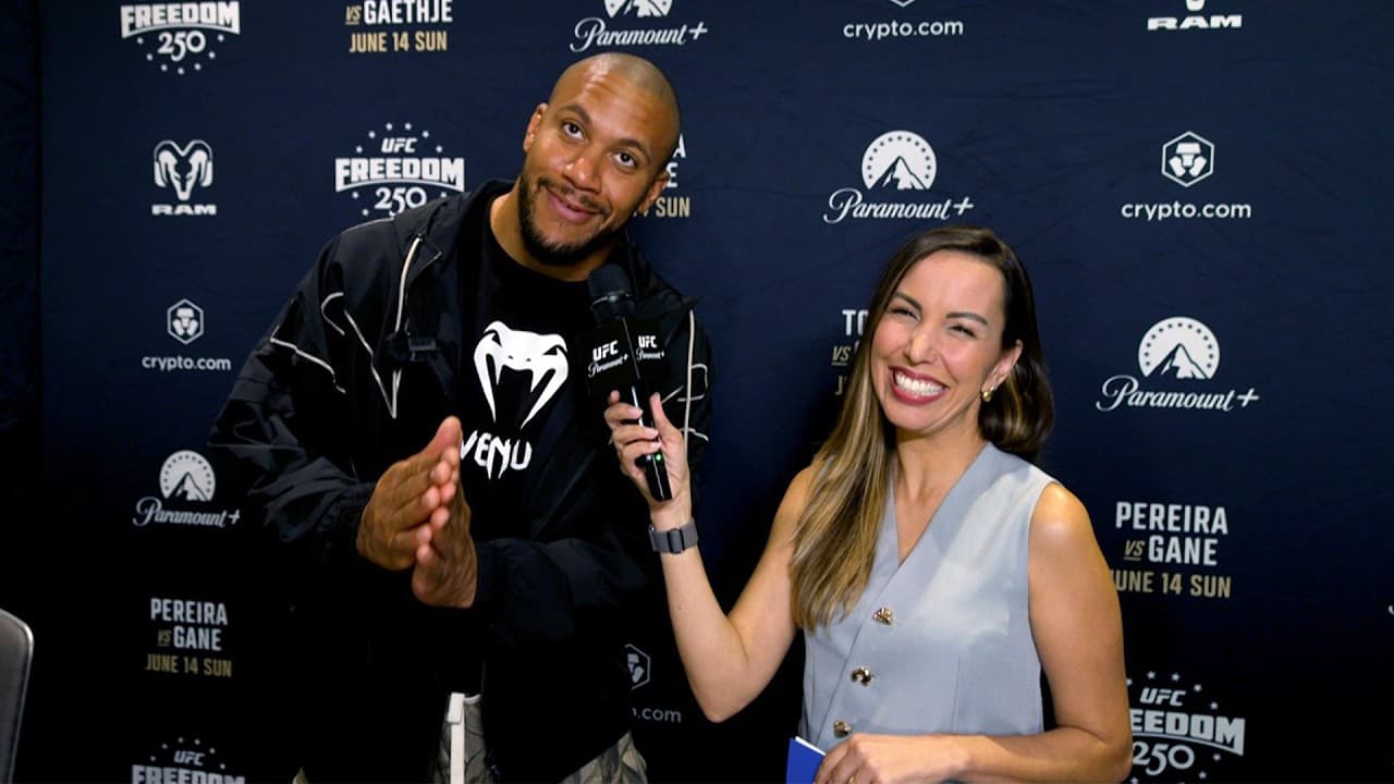 Ciryl Gane analisa duelo com Alex Poatan na Casa Branca | UFC Freedom 250