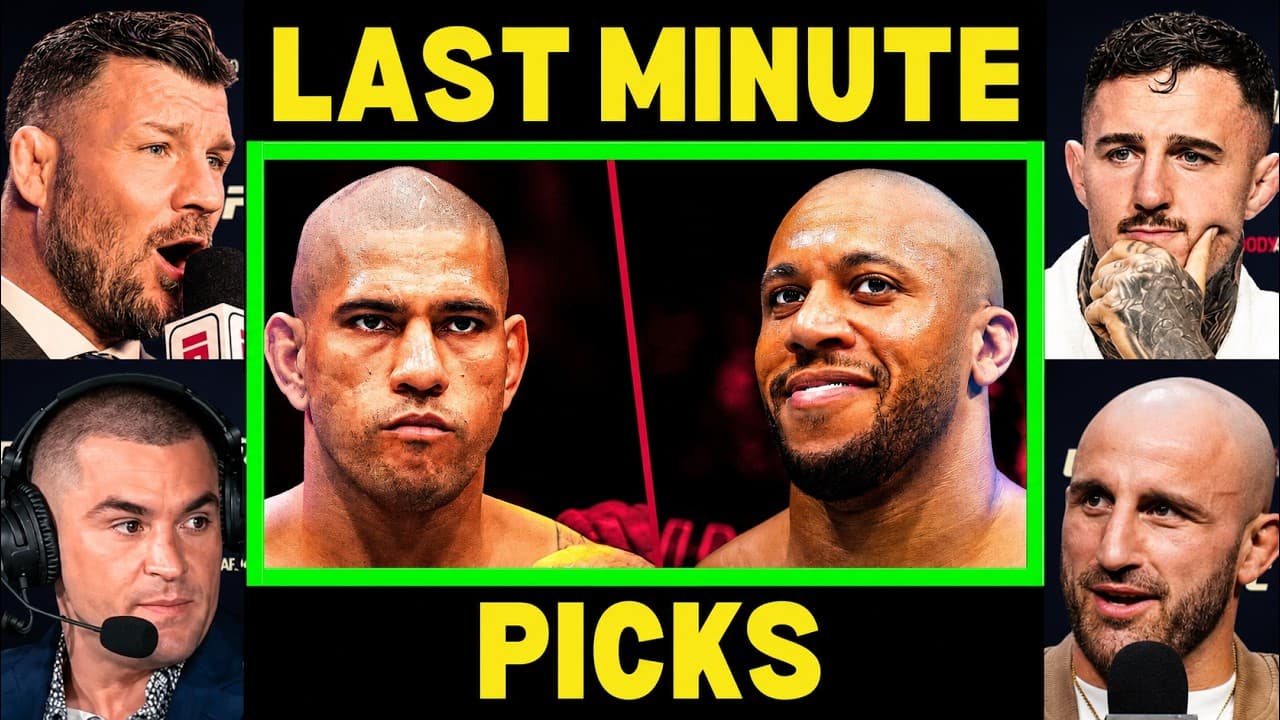 UFC Fighters 'Final Predictions' for Alex Pereira vs Cyril Gane | UFC Freedom 250