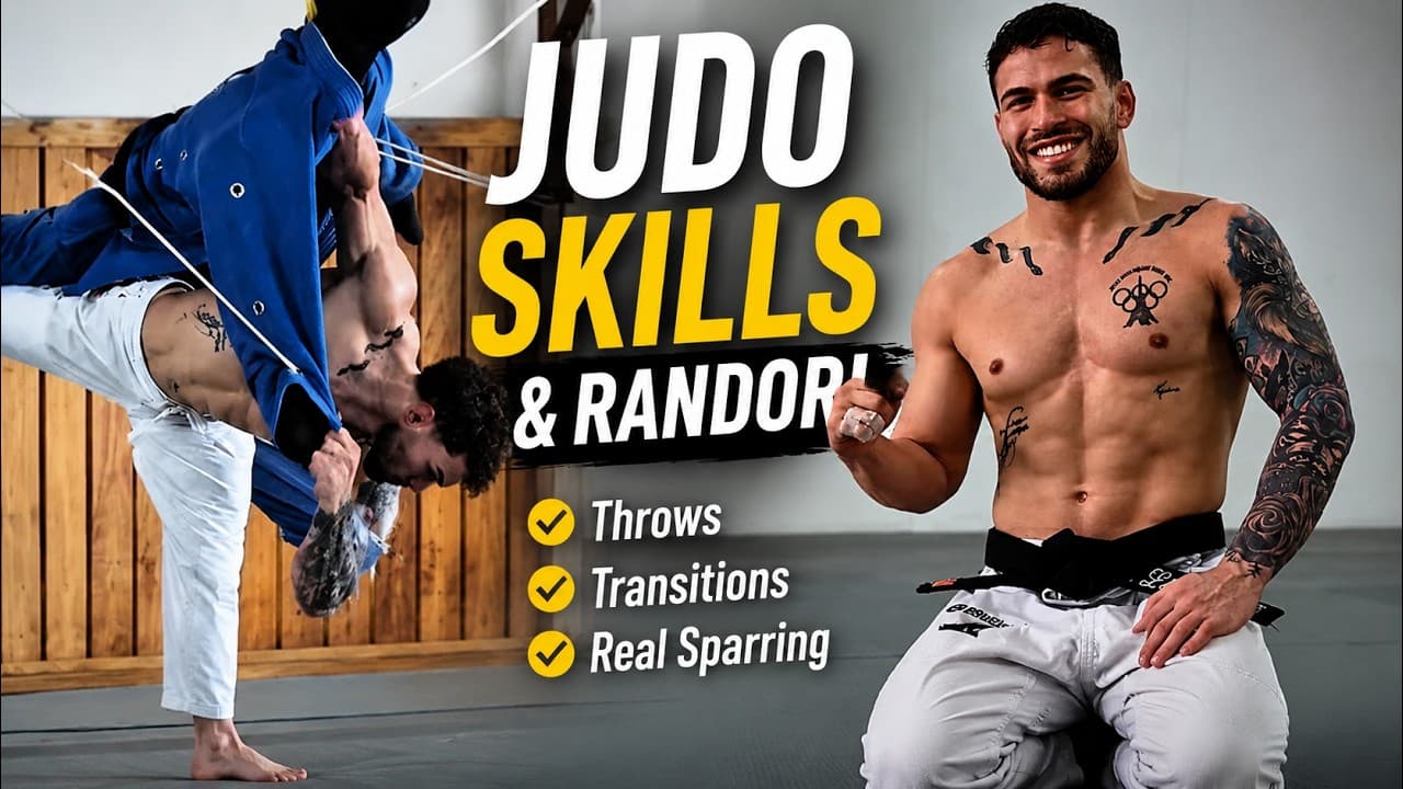 Willian Lima's Best JudoTechnique and Randori Highlights Training 🔥