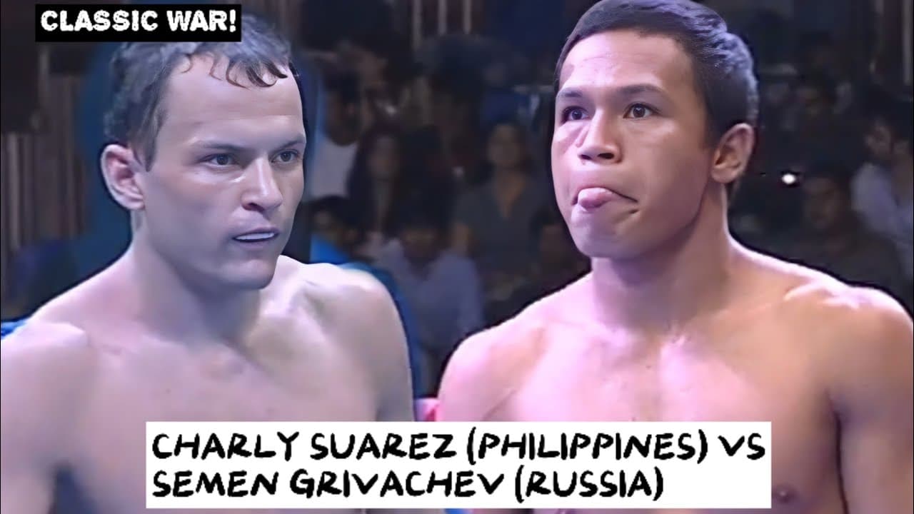 CLASSIC WAR! CHARLY SUAREZ (PHILIPPINES) VS SEMEN GRIVACHEV (RUSSIA) LIGHTWEIGHT TITLE