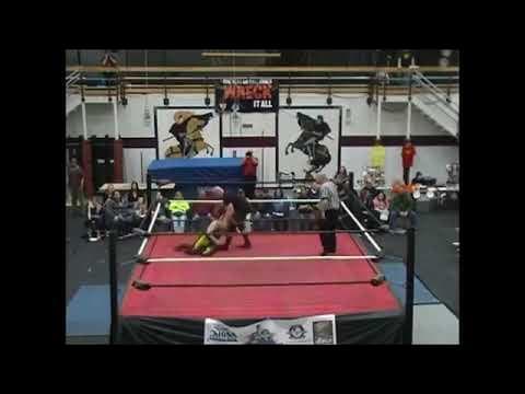 Bigger taller Faster Wrestler tries to Bully and pick on much smaller Wrestler @ Fight in the Dome