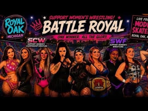 SCW / SFW: Women's Battle Royal Rumble  6/13/26