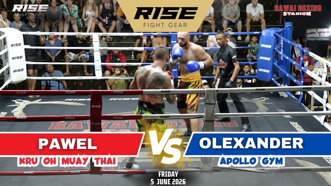🇵🇱 Poland vs 🇺🇦 Ukraine | PAWEL (Kru Oh Muay Thai) vs OLEXANDER (Apollo Gym)