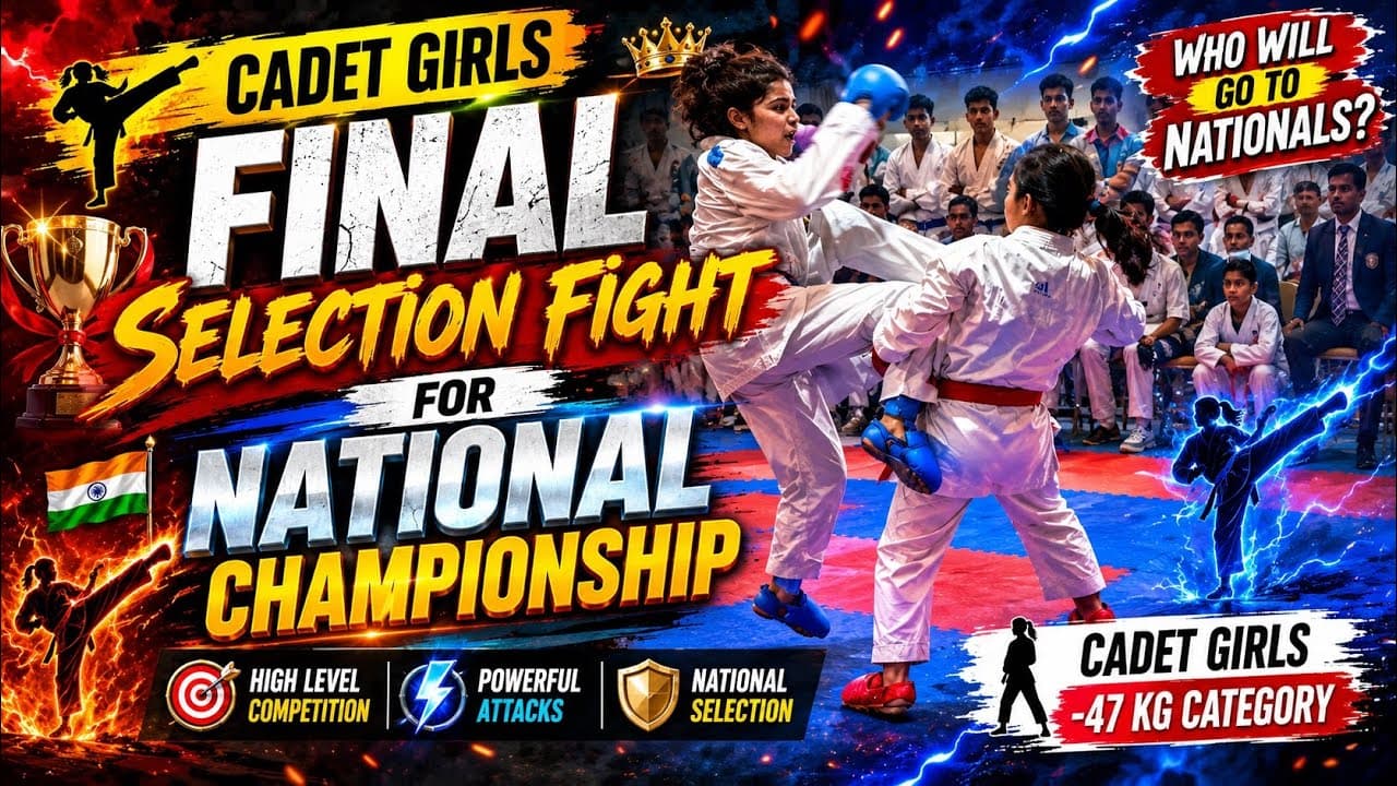 FINAL SELECTION FIGHT FOR NATIONAL CHAMPIONSHIPS | National Selection Fight | UP State Karate 2026