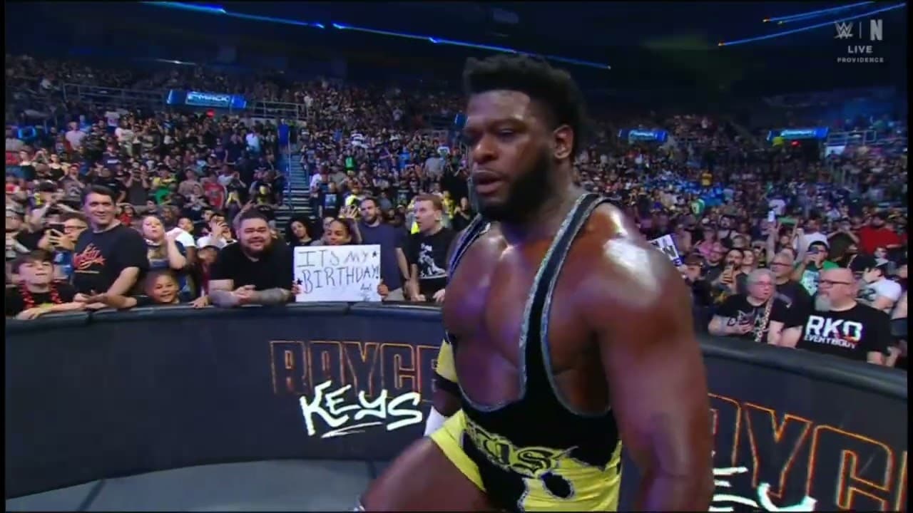 WWE SMACKDOWN JEY USO VS FINN BALOR VS ROYCE KEYS VS LA KNIGHT 06/12/26