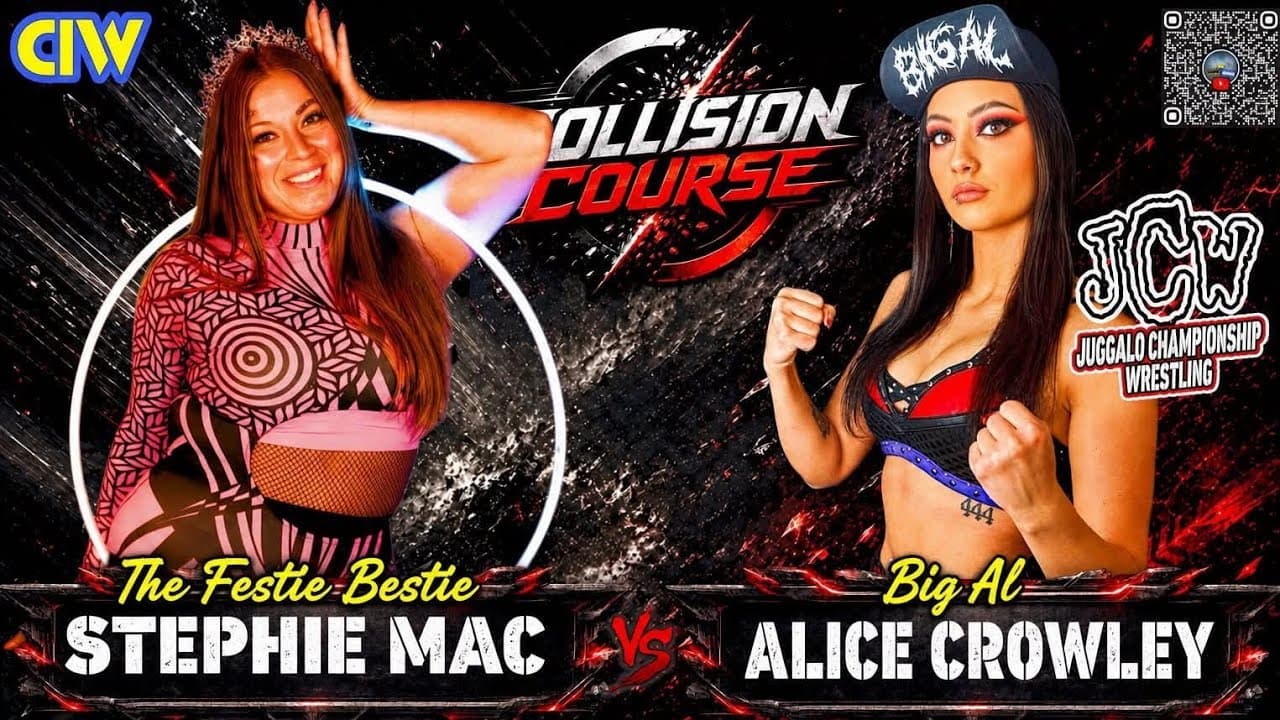 CIW: Stephie Mac vs. JCW's Big Al (Alice Crowley) 6/14/26