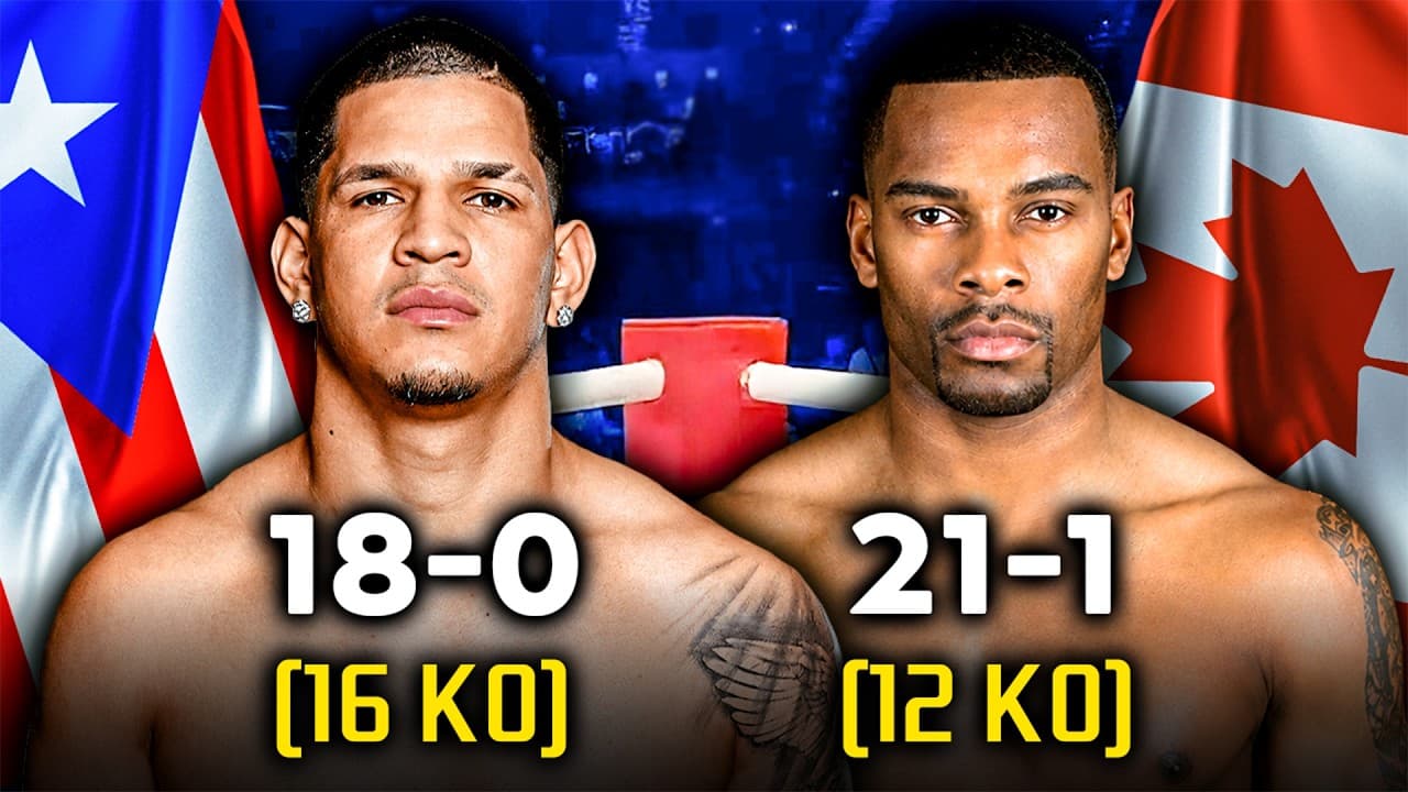 Edgar Berlanga (Puerto Rico) vs Steve Rolls (Canada) | Full Fight Highlights