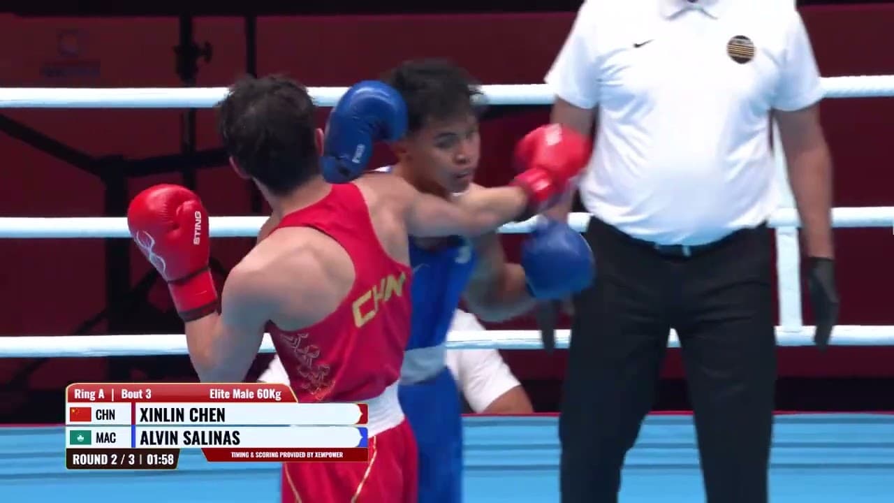 Chen Xinlin (CHN) vs. Alvin Salinas (MAC) World Boxing Cup 2026 (60kg)