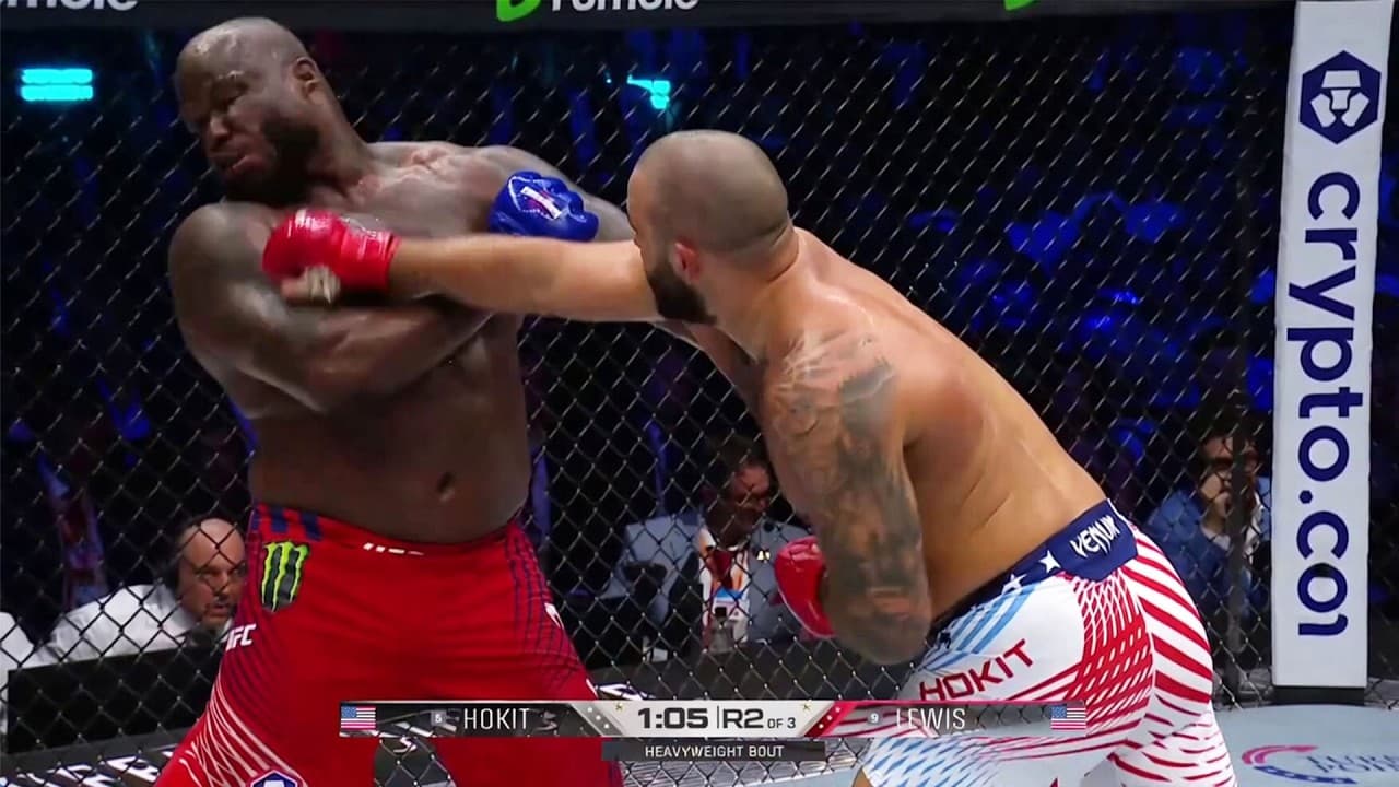 Josh Hokit vs Derrick Lewis FULL FIGHT HIGHLIGHTS | UFC Freedom 250