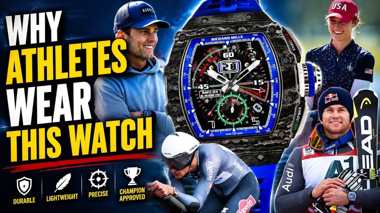 Why Top Athletes Wear Richard Mille - RM 11-04 Explained