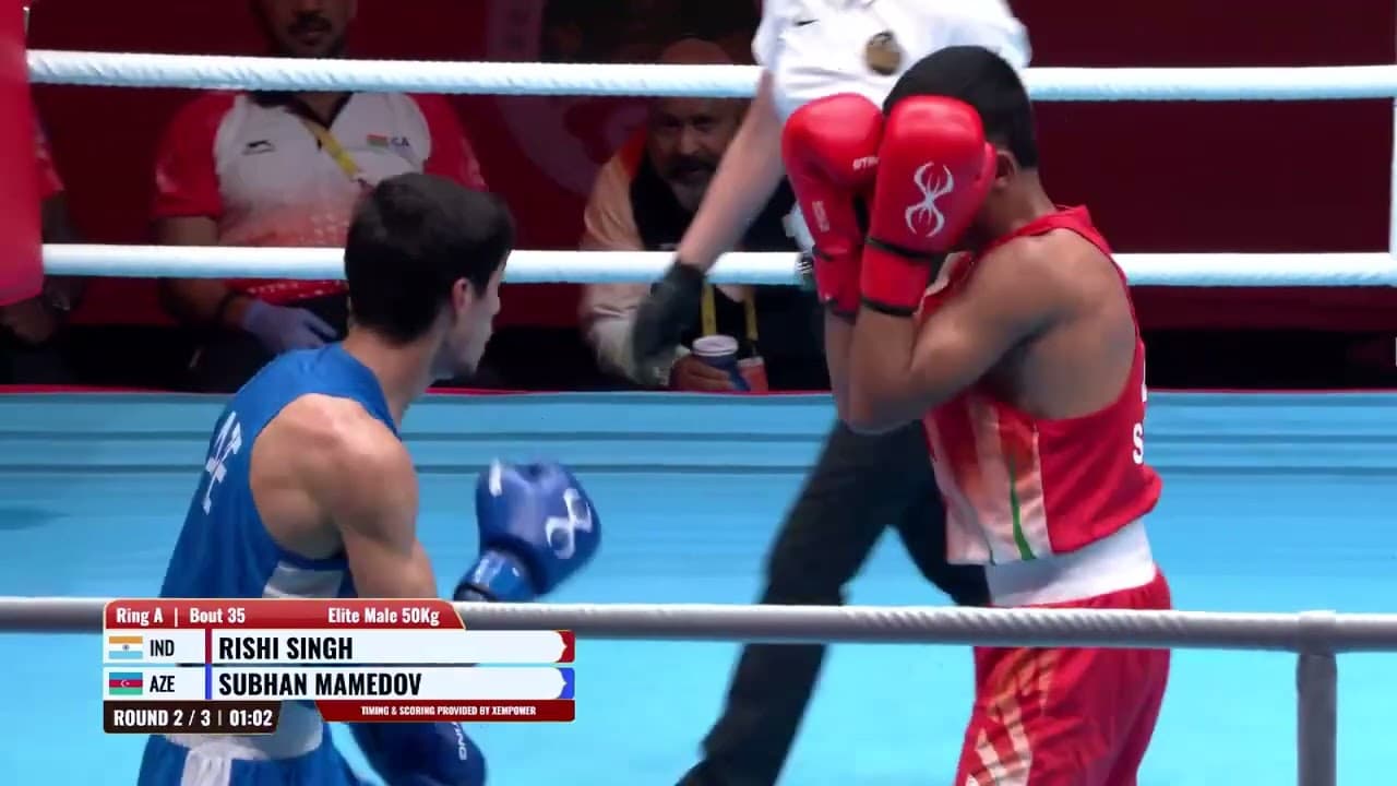 Sübhan Mamedov (AZE) vs. Rishi Singh (IND) World Boxing Cup 2026 (50kg)