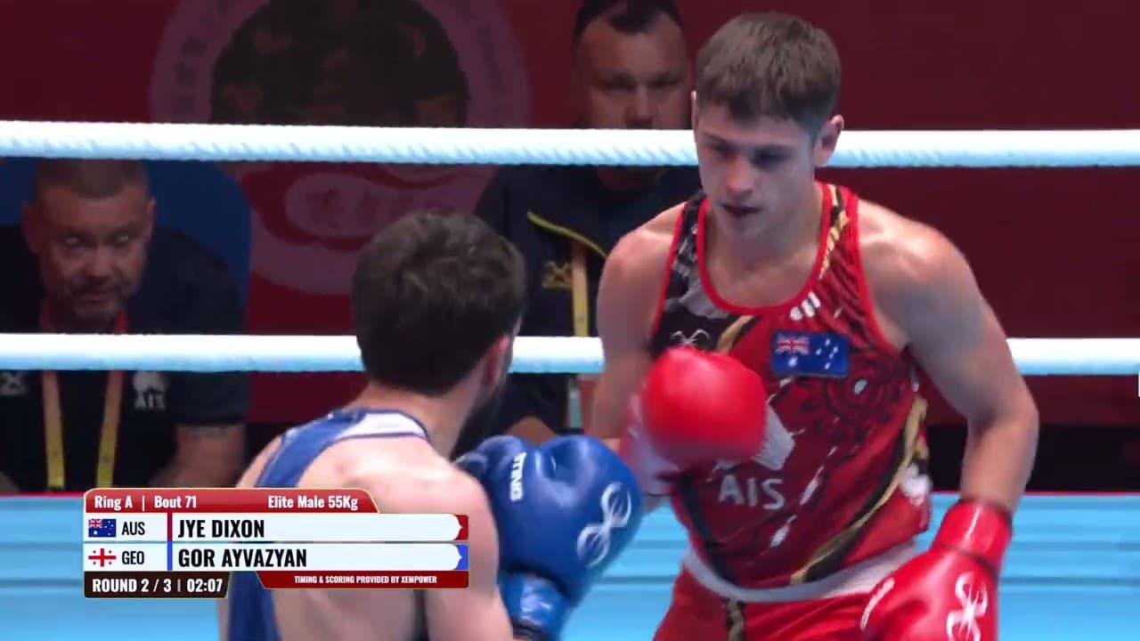 Jye Dixon (AUS) vs. Gor Ayvazyan (GEO) World Boxing Cup 2026 (55kg)
