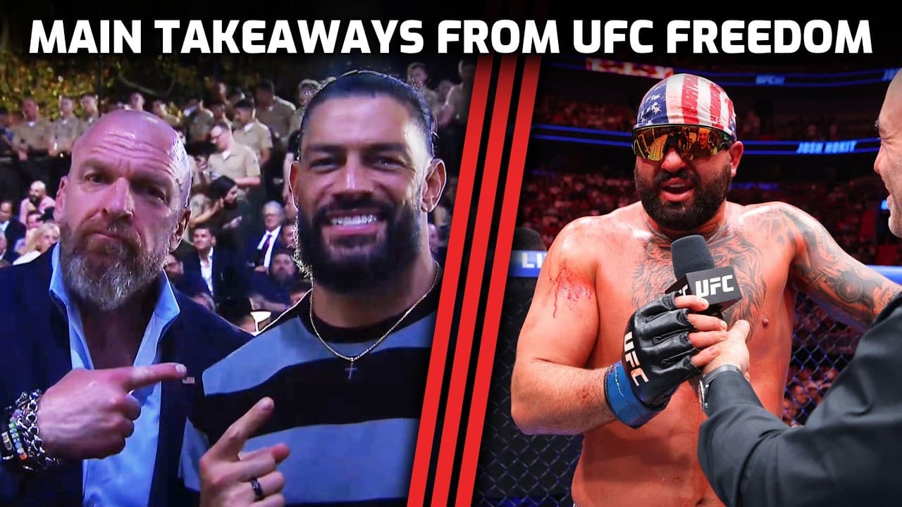 Our thoughts on UFC Freedom 250's presentation, controversies & results
