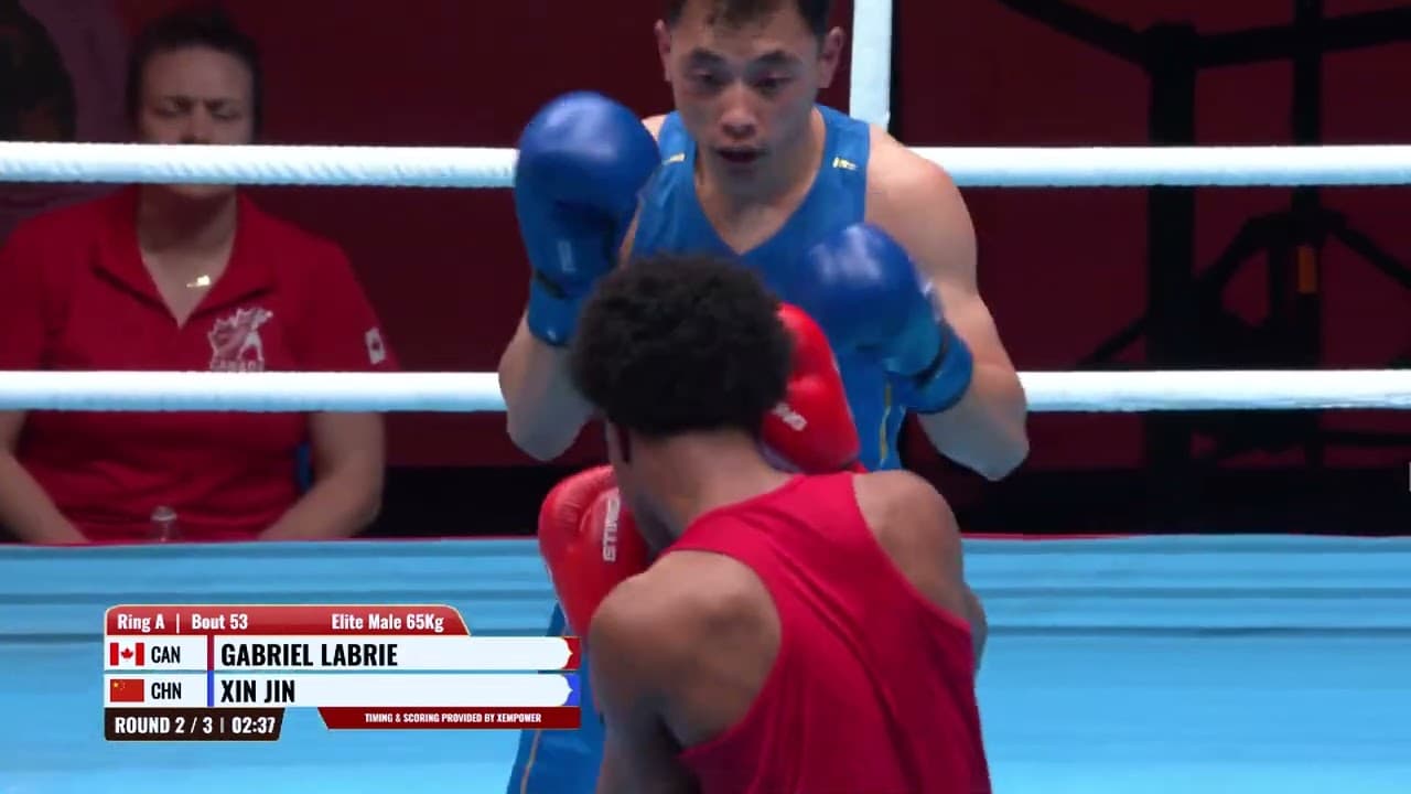 Gabriel Labrie (CAN) vs. Xin Jin (CHN) World Boxing Cup 2026 (65kg)