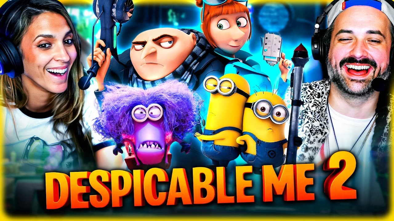 DESPICABLE ME 2 REACTION - THE PURPLE MINIONS ARE UNHINGED!
