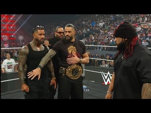 The Bloodline segment _WWE RAW 15 June 2026