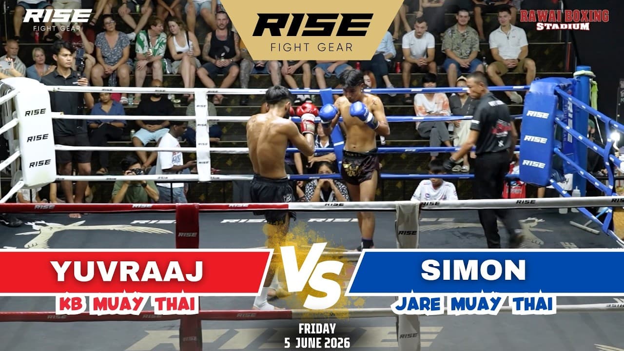 🏴󠁧󠁢󠁥󠁮󠁧󠁿 England vs Thailand 🇹🇭 | YUVRAAJ (KB Muay Thai) vs SIMON (Jare Muay Thai)