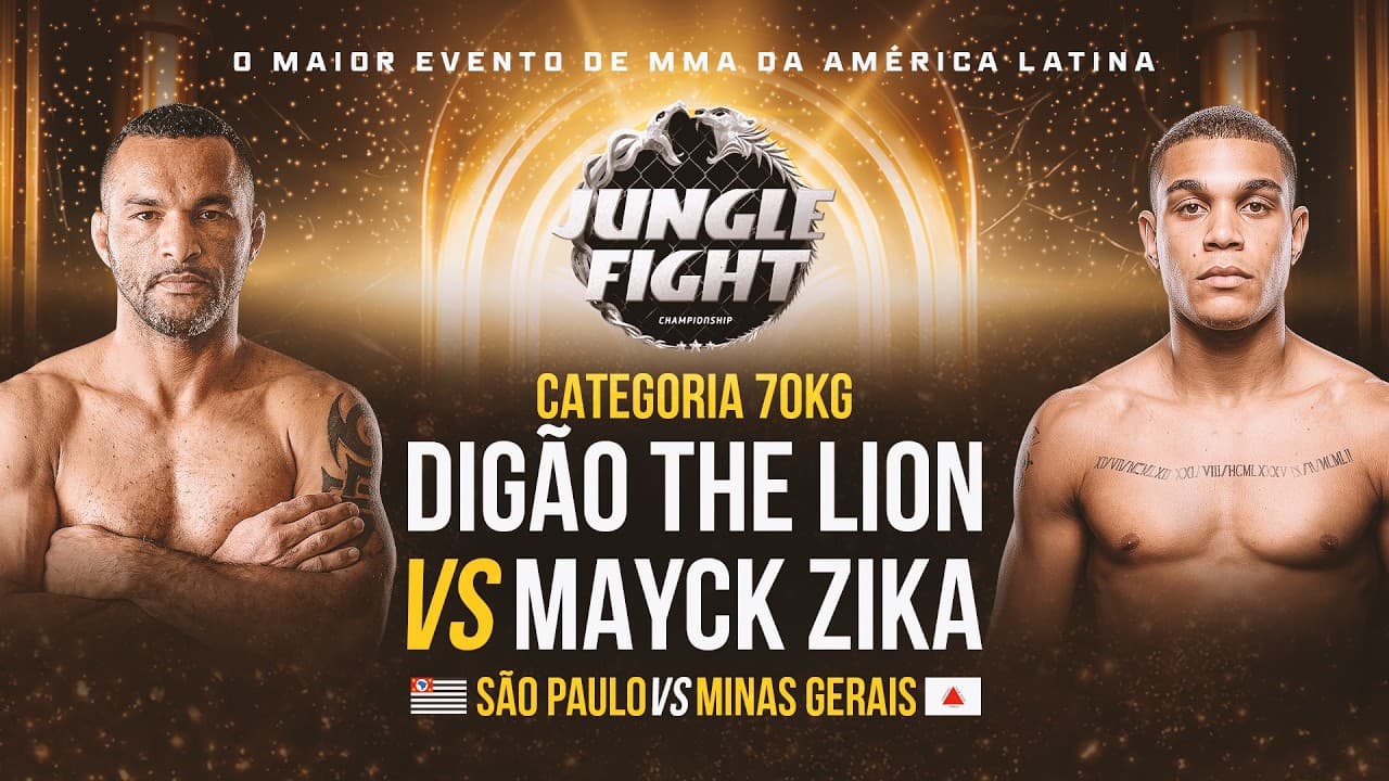 JUNGLE FIGHT 150 l DIGÃO THE LION X MAYCK ZIKA