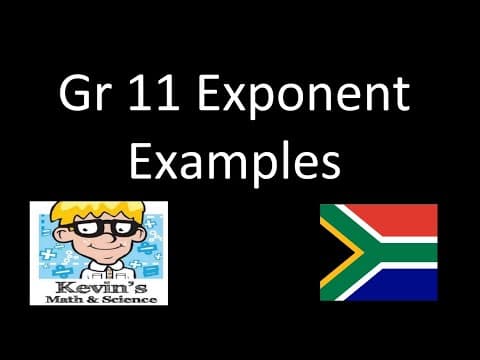 Exponents Playlist Gr 11