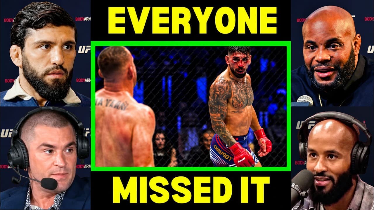 The ‘Precise Moment’ Justin Gaethje BROKE Ilia Topuria..