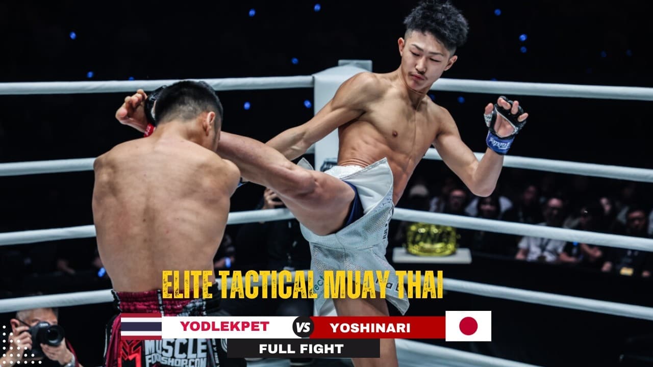 INSANE RANGE MASTERCLASS! Shimon Yoshinari 🇯🇵 defuses the explosive power of Yodlekpet 🇹🇭