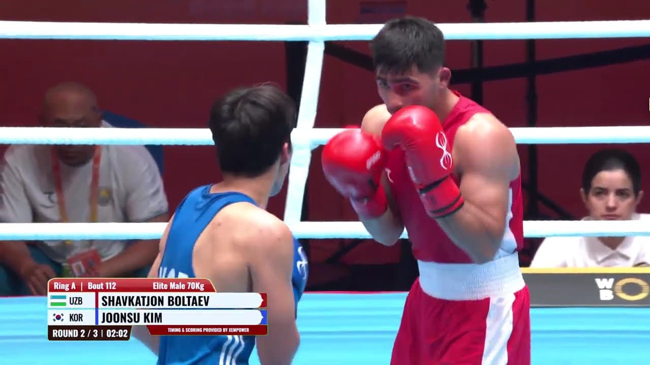 Shavkatjon Boltaev (UZB) vs. Kim Joon-Su (KOR) World Boxing Cup 2026 (70kg)