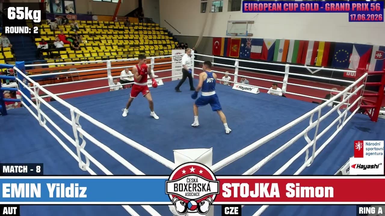 Emin Yildiz (AUT) vs. Šimon Stojka (CZE) Grand Prix Ústí nad Labem 2026 (65kg)