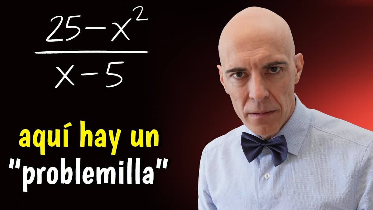 Simplificar fracciones algebraicas